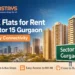1 BHK Flats for Rent in Sector 15 Gurgaon