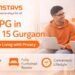 Boys PG in Sector 15 Gurgaon – Comfortable Living with Privacy