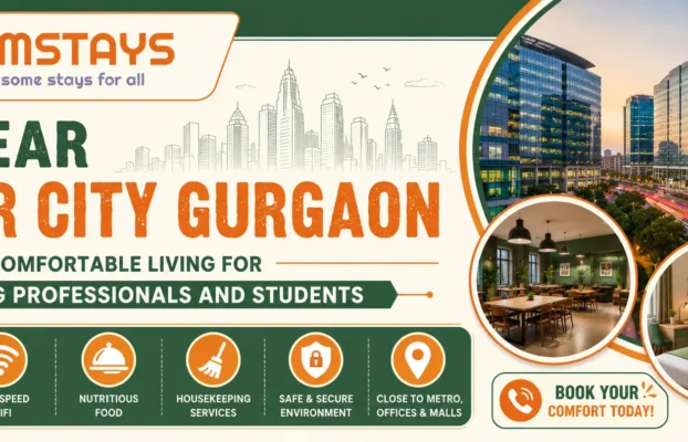 PG Near Cyber City Gurgaon – Comfortable Living for Working Professionals and Students