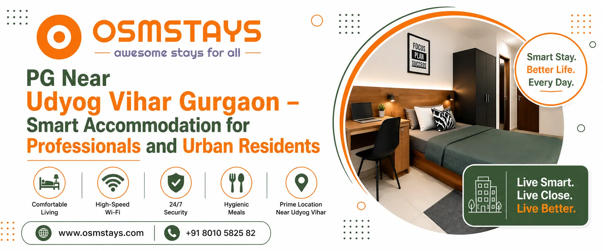 PG Near Udyog Vihar Gurgaon – Smart Accommodation for Professionals and Urban Residents
