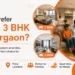 Why Families Prefer 2 BHK and 3 BHK Flats in Gurgaon