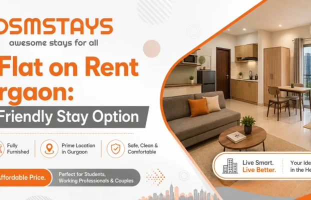 1 RK Flat on Rent in Gurgaon: Budget-Friendly Stay Option