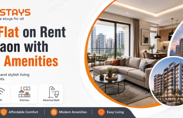 2 BHK Flat on Rent in Gurgaon with Modern Amenities