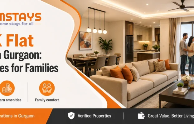 3 BHK Flat on Rent in Gurgaon: Ideal Homes for Families